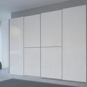 Rauch 20UP Front 1A Sliding Wardrobe with Matt White Front