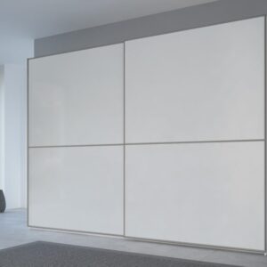 Rauch 20UP Front 2A Sliding Wardrobe with Matt White Front