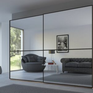 Rauch 20UP Front 2A Sliding Wardrobe with Mirror Front
