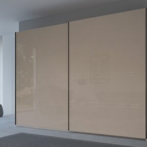 Rauch 20UP Front 3B Sliding Wardrobe with Glossy Glass Front