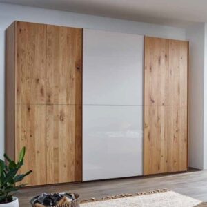 Rauch 20UP Partly Solid Wood Sliding Wardrobe