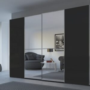 20UP Front 1A Sliding Wardrobe with Mirror Front