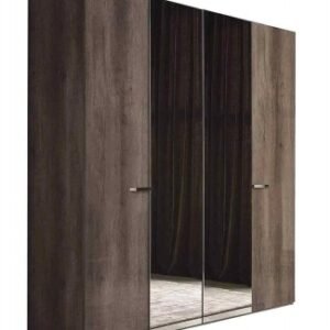 Alf Italia Matera Wood Grain Wardrobe