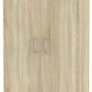 Avon Oak Effect 2 Door Plain Wardrobe