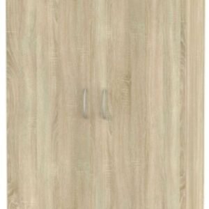 Avon Oak Effect 2 Door Plain Wardrobe - H 182.5cm