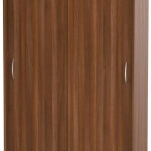 Avon Walnut Effect 2 Door Sliding Wardrobe