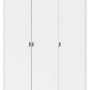 Barcelona White 3 Door Triple Wardrobe