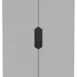 Bella Grey Ash 2 Door 2 Drawer Double Wardrobe