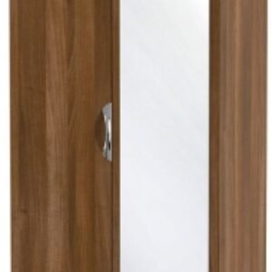 Camden Walnut Effect 2 Door Wardrobe - 1 Mirror