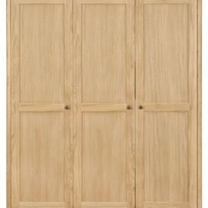 Clemence Richard Moreno Oak 3 Door Wardrobe