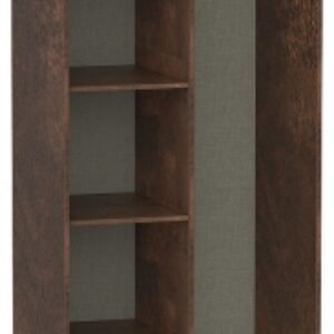 Diego Copper and Black Front Open Shelf Wardrobe