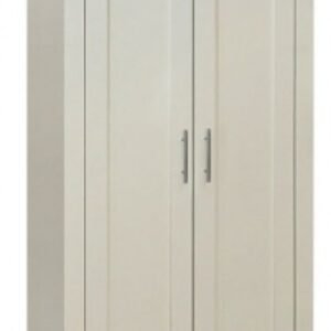 Highgate Cream and Oak Effect Wardrobe - 2 Doors