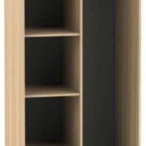 Hong Kong Oak Effect Front Open Shelf Wardrobe