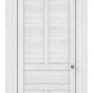 Illopa White Single 1 Door Wardrobe