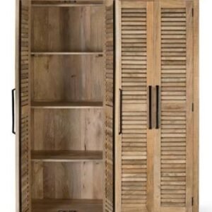 Joffre Mango Wood 4 Door Wardrobe