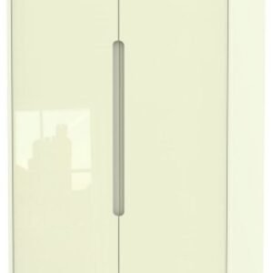 Monaco Cream Gloss Midi Wardrobe