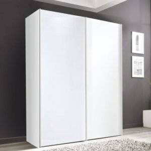 Nolte Marcato2.1 Polar White 2 Door Sliding Wardrobe - 180cm