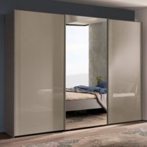 Nolte Savena Terra 3 Door Sliding Wardrobe with 1 Mirror Front - 300cm