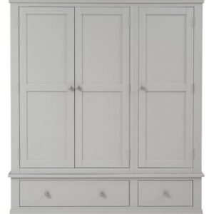 Paisley Painted Combi Wardrobe, 3 Door 2 Drawer