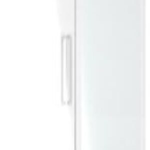 Paris White Gloss 2 Door Tall Wardrobe - 1 Mirror