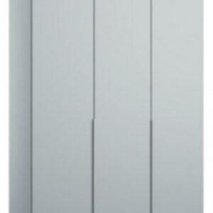 Rauch Alabama 136cm Silk Grey 3 Door Wardrobe