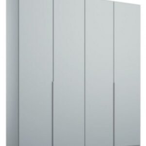 Rauch Alabama 181cm Silk Grey 4 Door Wardrobe