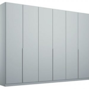 Rauch Alabama 271cm Silk Grey 6 Door Wardrobe