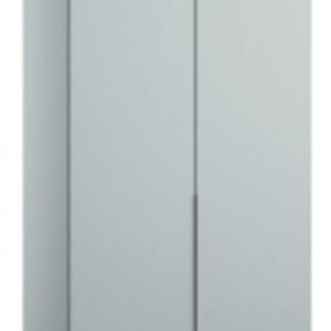 Rauch Alabama 91cm Silk Grey 2 Door Wardrobe