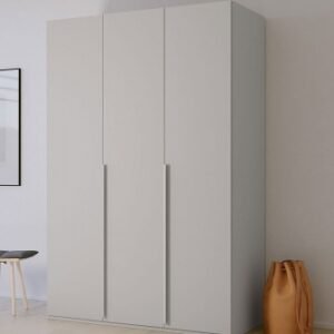 Rauch Purisma 151cm Silk Grey 3 Door Wardrobe