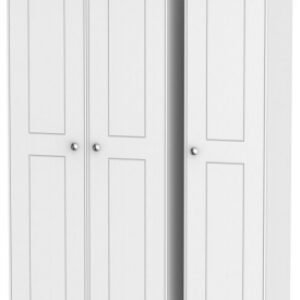 Victoria White 3 Door Triple Wardrobe