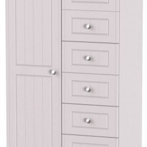 Vienna Cashmere 1 Door Midi Wardrobe