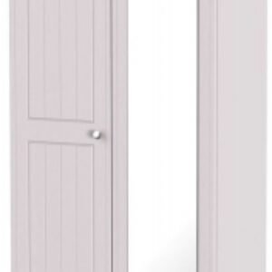 Vienna Cashmere 2 Door Tall Wardrobe - 1 Mirror