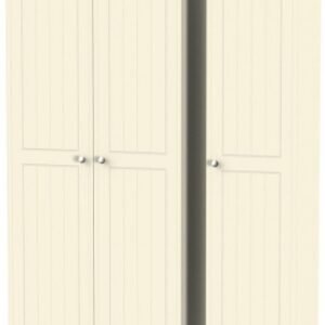 Vienna Cream 3 Door Triple Wardrobe