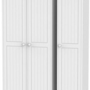 Warwick White 3 Door Triple Wardrobe