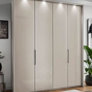 Wiemann Asmara 200cm Champagne 4 Door Wardrobe