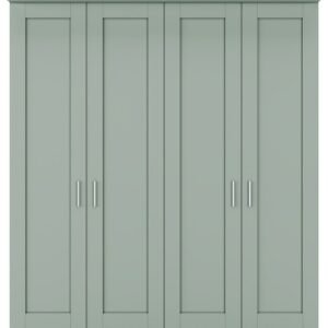 Wiemann Cambridge 200cm Green 4 Door Wardrobe