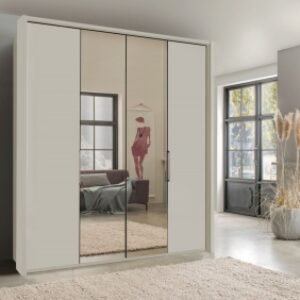 Wiemann Kansas Bi-Fold Mirror Wardrobe - Variation Available