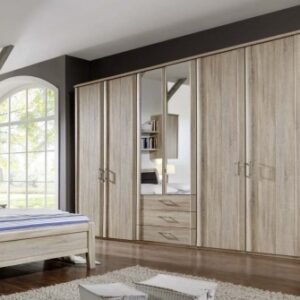 Wiemann Luxor 3+4 Wardrobe with Cornice - Variation Available