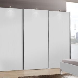 Wiemann Miami Plus 300cm White 3 Door Sliding Wardrobe