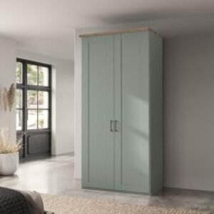 Wiemann Suffolk 100cm Sage Green 2 Door Wardrobe