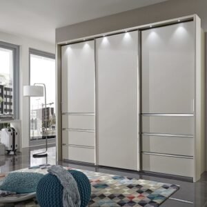 Wiemann VIP Malibu 250cm Champagne 3 Door Sliding Wardrobe