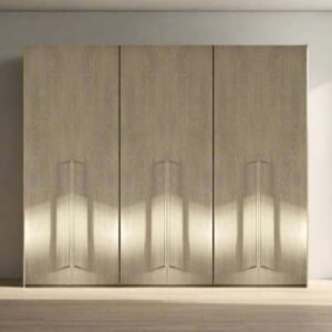 Modum Denali Sand Birch Italian 6 Door Wardrobe