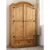 Central Wooden Wardrobe With 2 Doors 1 Drawer In Oak