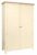 Clearance – Lundy Painted 2 Door Hanging Wardrobe – Ivory Painted – D626