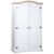 Croydon Wooden Wardrobe With 2 Doors In White And Brown