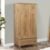 Hebron Wooden Wardrobe With 2 Doors 1 Drawer In Oak