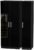 Knightsbridge Black Gloss 3 Door Triple Wardrobe