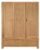 Bergen Oak 3 Door Wardrobe