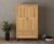 Loft Solid Oak Double Wardrobe