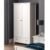 Madge Wooden Wardrobe With 2 Doors 1 Drawer In Surf White